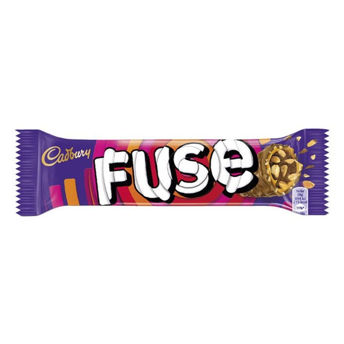 Cadbury Fuse 24 g Snaxies Exotic Snacks Montreal Quebec Canada