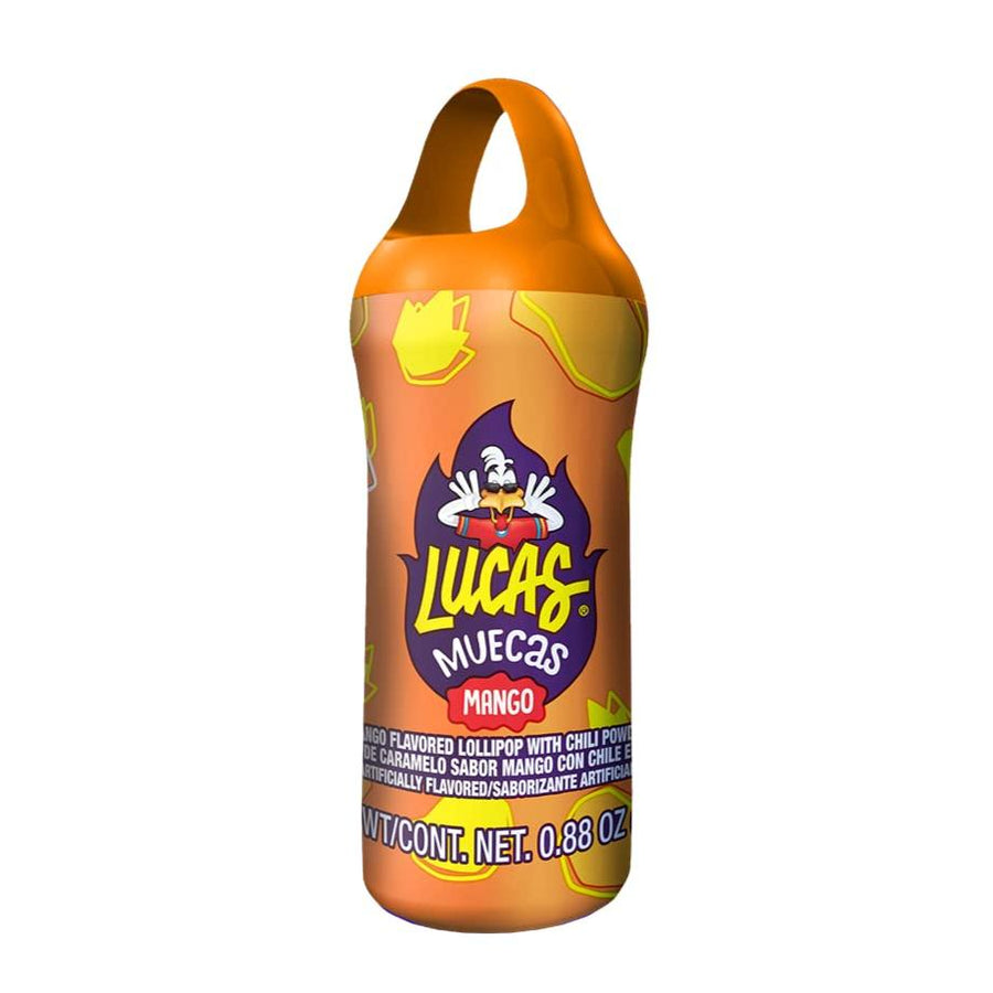 Lucas Muecas Mango Lollipop with Chili Powder 25 g Exotic Candy Snaxies Montreal Quebec Canada