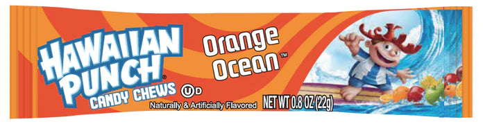 Hawaiian Punch Chew Bars Orange Ocean 22 g Snacks Snaxies Montreal Quebec Canada