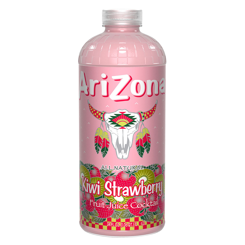 Arizona Kiwi Strawberry 1 L Snaxies Exotic Drinks Montreal Quebec Canada