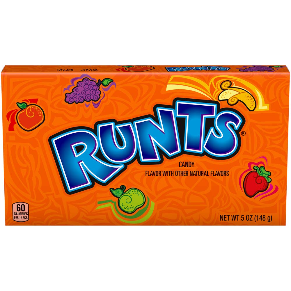 Runts Theatre Box 141 g Snaxies Exotic Snacks Montreal Quebec Canada