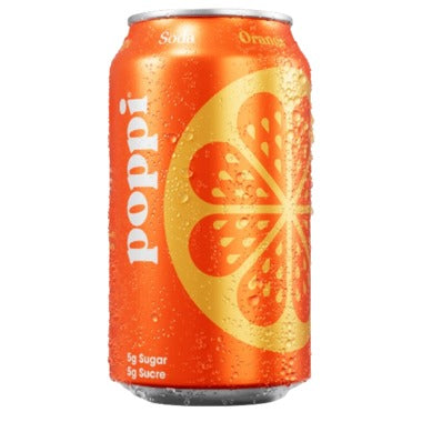 Poppi Orange 355 mL Snaxies Exotic Drink Montreal Quebec Canada