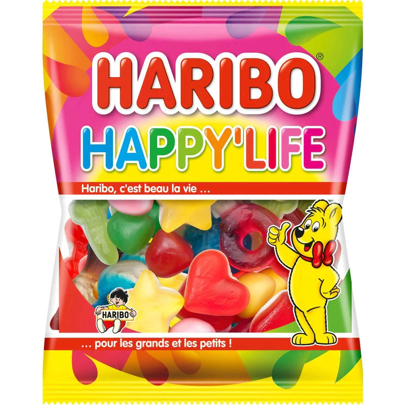 Haribo Happy Life 120 g Snaxies Exotic Snacks Montreal Quebec Canada