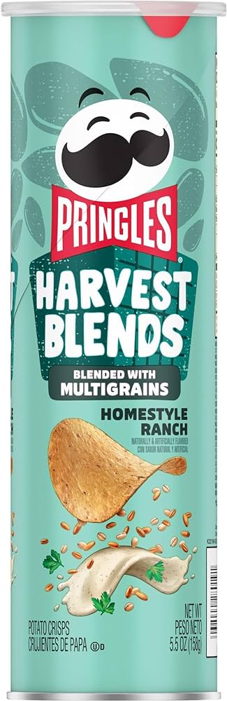 Pringles Harvest Blends Homestyle Ranch Chips 156 g Exotic Salty Snaxies Montreal Quebec Canada
