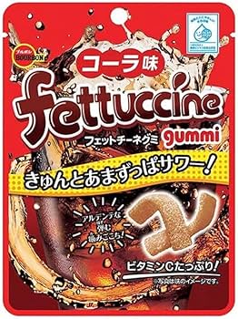 Bourbon Fettuccine Cola Gummy 50 g Exotic Candy Snaxies Montreal Quebec Canada