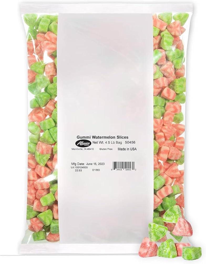 Albanese Bulk Gummi Watermelon Slices 2 kg