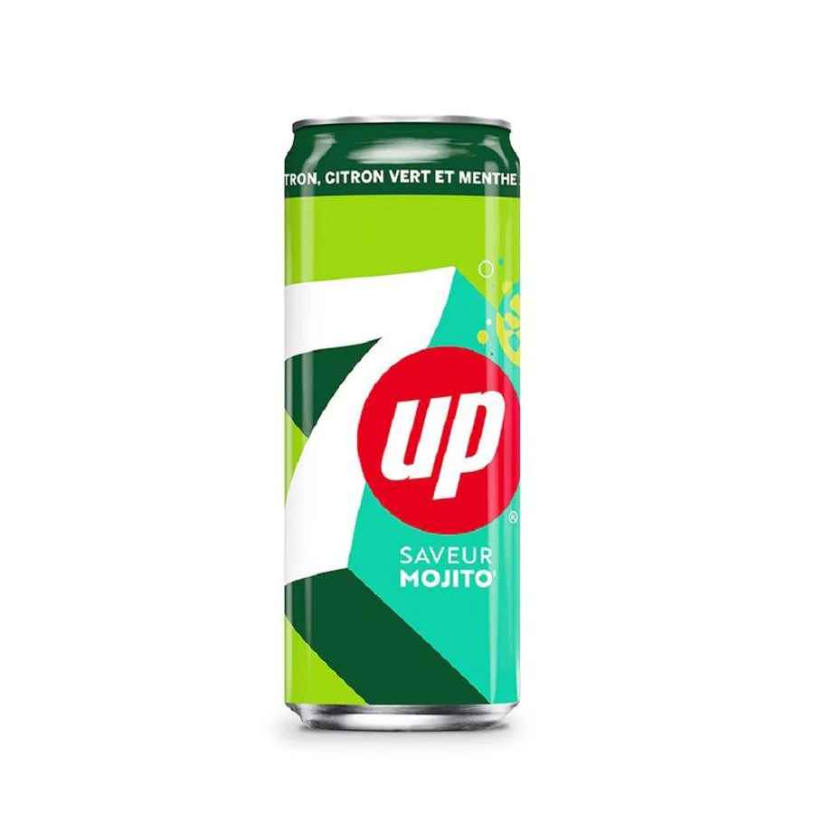 7UP Mojito 330 ml Snaxies Exotic Drink Montreal Quebec Canada