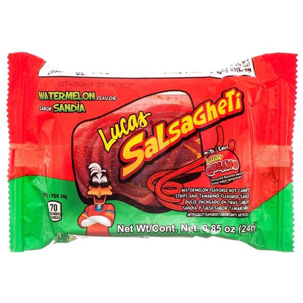 Lucas Salsagheti Watermelon 24 g Exotic Candy Snaxies Montreal Quebec Canada