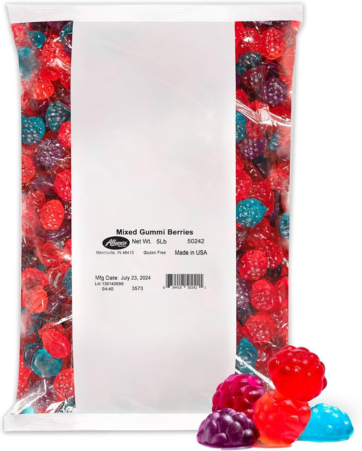 Albanese Bulk Mixed Gummi Berries 2.3 kg