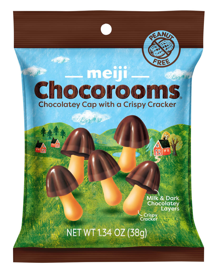 Meiji Chocorooms 38 g Snaxies Exotic Snacks Montreal Quebec Canada