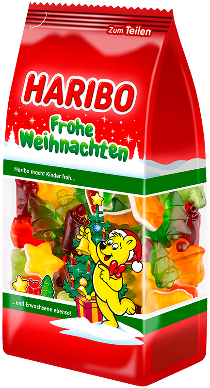 Haribo Frohe Weihnachten (Merry Xmas) 300 g Exotic Snacks Snaxies Montreal Quebec Canada 