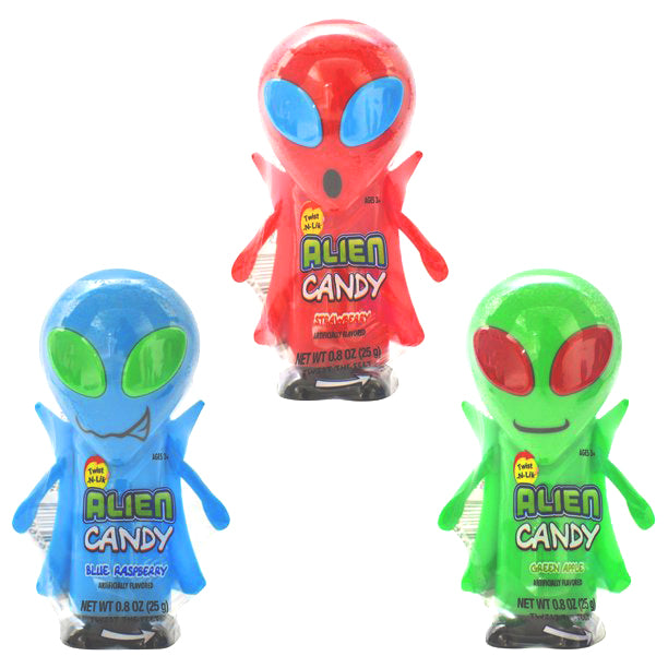 Koko's Alien Twist-N-Lick Candy 25 g Snaxies Exotic Snacks Montreal Quebec Canada
