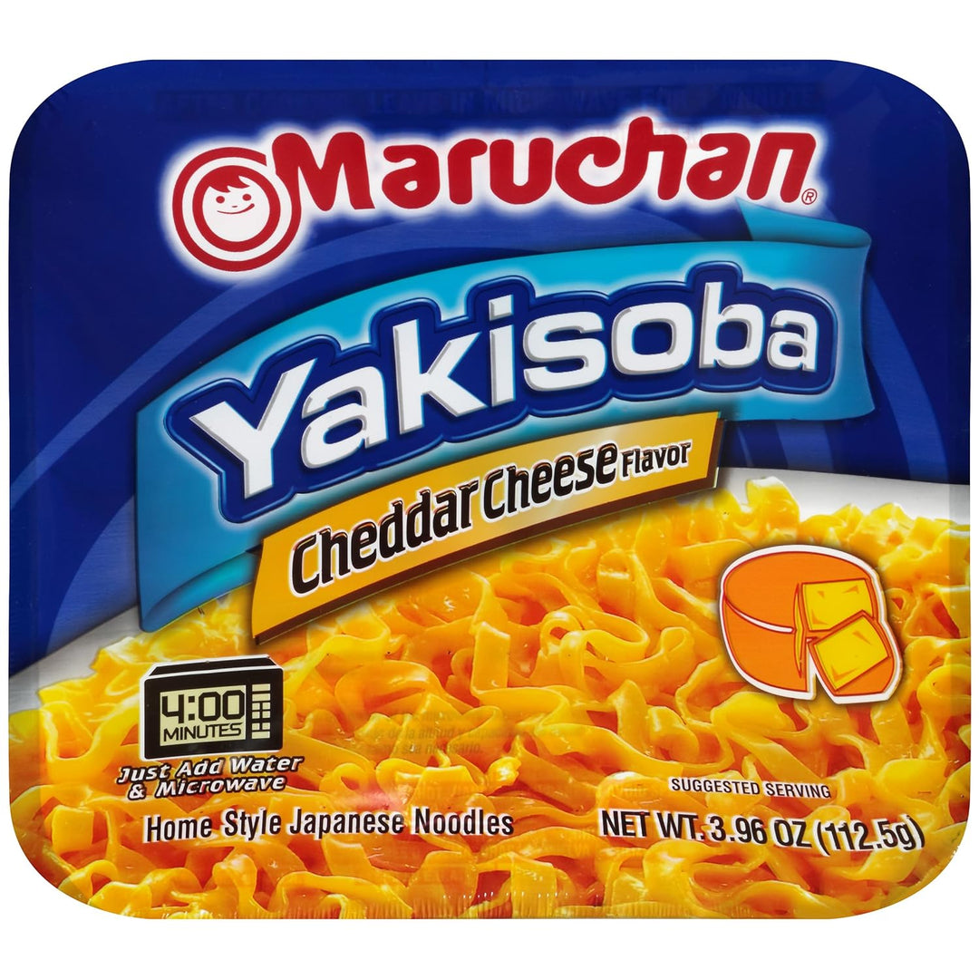 Maruchan Yakisoba Cheddar Cheese 112.5 g Snaxies Exotic Snacks Montreal Quebec Canada