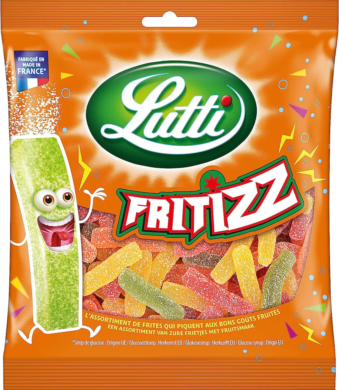 Lutti Fritizz 100 g Exotic Snacks Snaxies Montreal Quebec Canada 