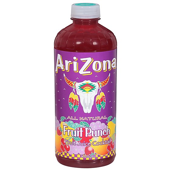 Arizona Fruit Punch 1 L Snaxies Exotic Drinks Montreal Quebec Canada