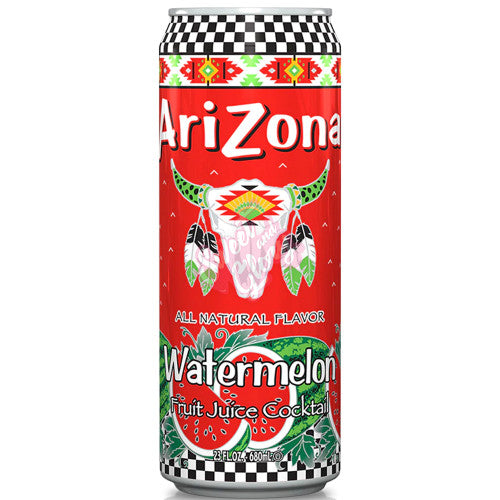 Arizona Watermelon 680 ml Snaxies Exotic Drinks Montreal Quebec Canada
