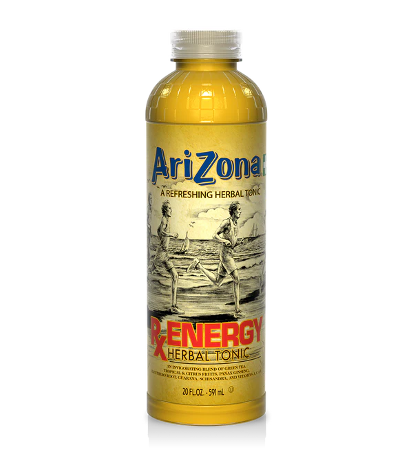 Arizona Rx Energy 591 ml Snaxies Exotic Drink Montreal Quebec Canada