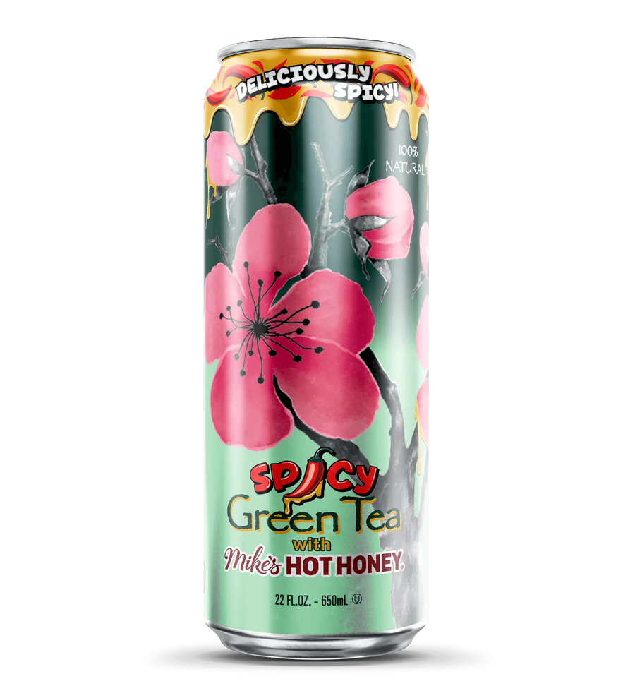 Arizona Spicy Green Tea 650 mL Imported Exotic Drinks Montreal Quebec Canada Snaxies