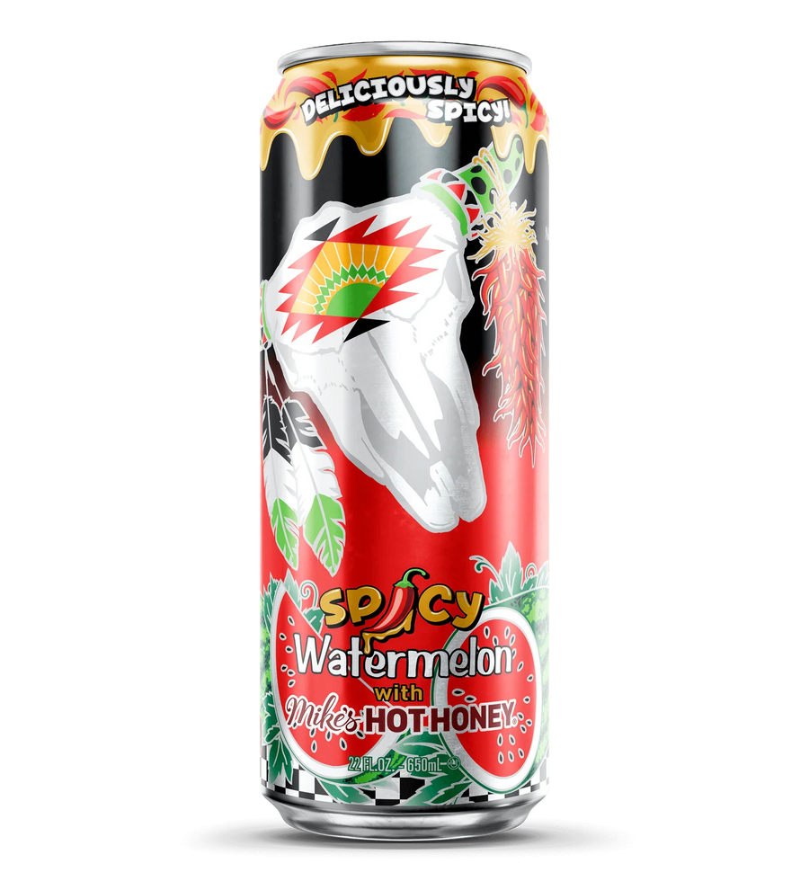 Arizona Spicy Watermelon 650 mL Imported Exotic Drinks Montreal Quebec Canada Snaxies