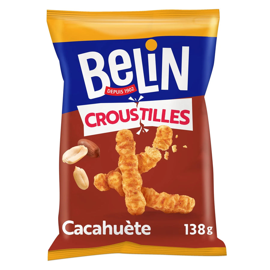 Belin Peanut Corn Chips 138 g Exotic Snacks Snaxies Montreal Quebec Canada 