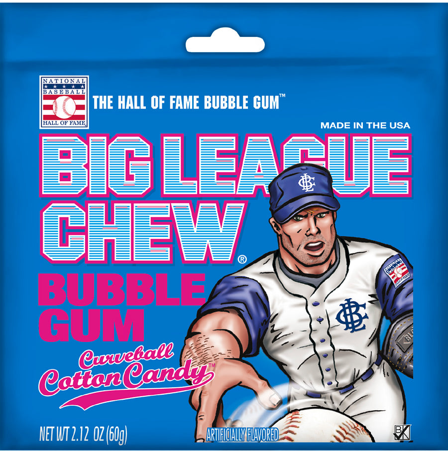Big League Chew Cotton Candy 60 g Snacks Snaxies Montreal Quebec Canada