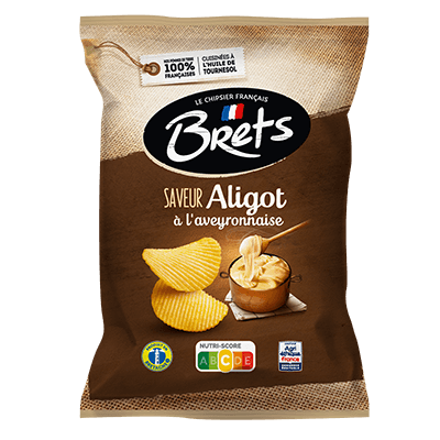 Brets Aligot Aveyron Style Flavour 125 g Imported Exotic Chips Montreal Quebec Canada Snaxies
