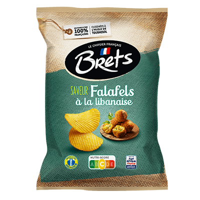 Brets Lebanese-Style Falafel Flavour 125 g Imported Exotic Chips Montreal Quebec Canada Snaxies