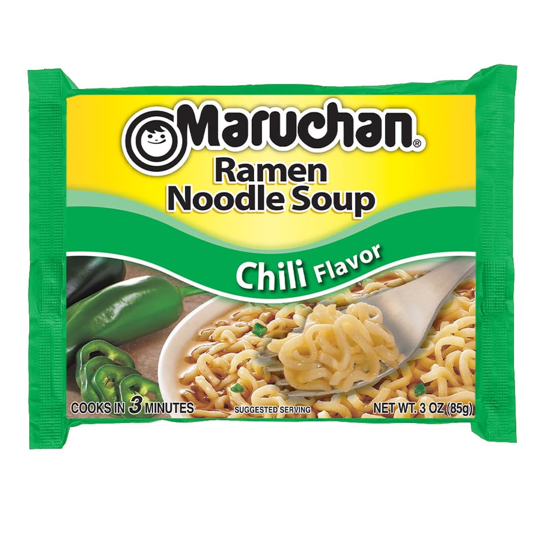 Maruchan Ramen Noodle Soup Pack Chili Flavour 85 g Exotic Snacks Montreal Quebec Canada Snaxies