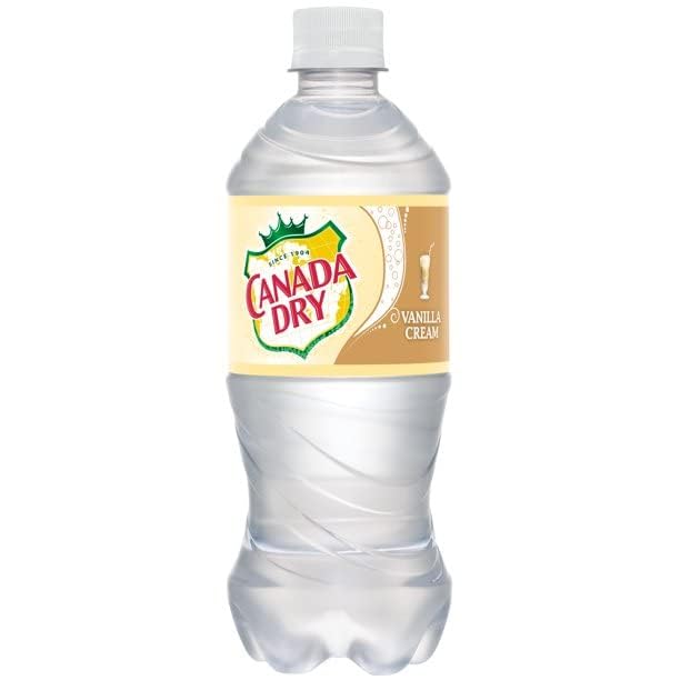 Canada Dry Vanilla Cream 591 mL Exotic Drinks Snaxies Montreal Quebec Canada 