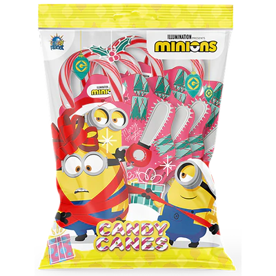 Candy Canes Minions 48 g Exotic Snacks Snaxies Montreal Quebec Canada 