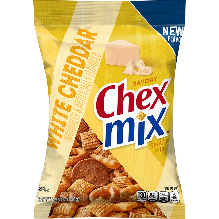 Chex Mix White Cheddar 106 g Exotic Snacks Snaxies Montreal Quebec Canada 