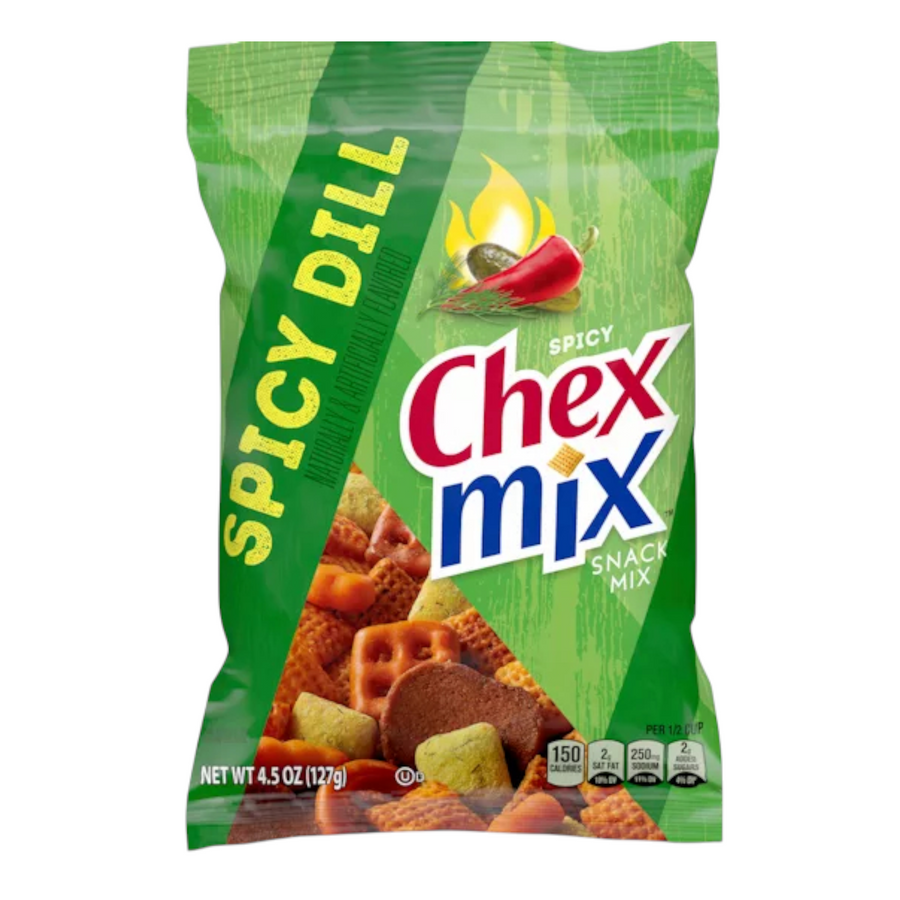 Chex Mix Spicy Dill 127 g Imported Exotic Snack Store Montreal Quebec Canada Snaxies