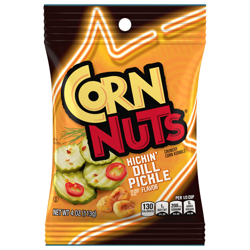 Corn Nuts Kickin' Dill Pickle 113 g Exotic Snacks Montreal Quebec Canada Snaxies