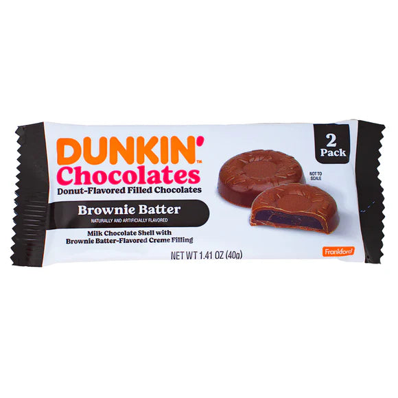 Dunkin' Chocolates Brownie Batter 40 g Snaxies Exotic Snacks Montreal Quebec Canada