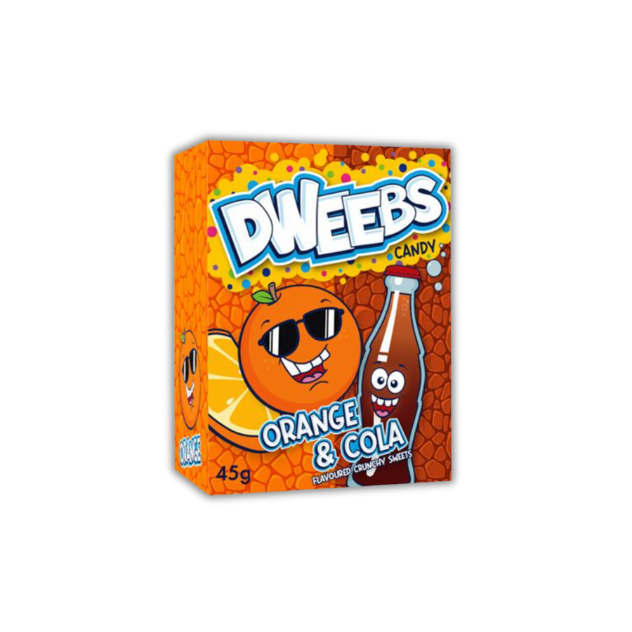 Dweebs Candy Orange & Cola 45 g Exotic Candy Montreal Quebec Canada Snaxies