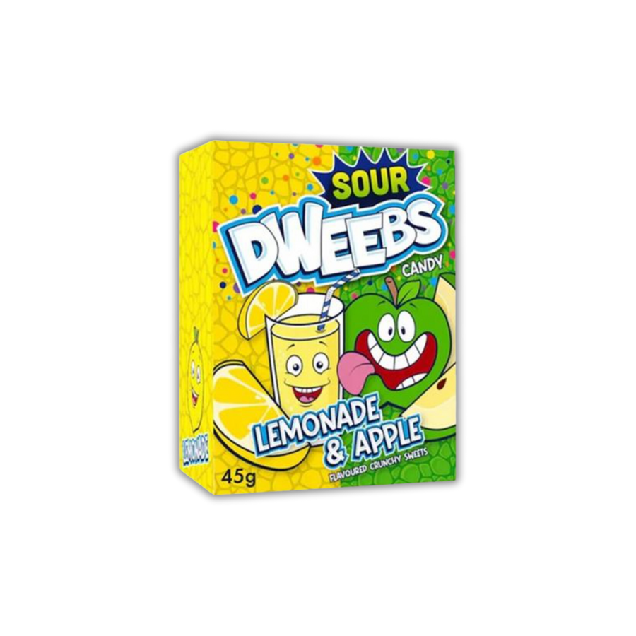 Dweebs Sour Candy Lemonade & Apple 45 g Exotic Candy Montreal Quebec Canada Snaxies
