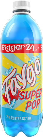 Faygo SUPER POP 710 mL Exotic Drinks Montreal QUebec Canada SNaxies
