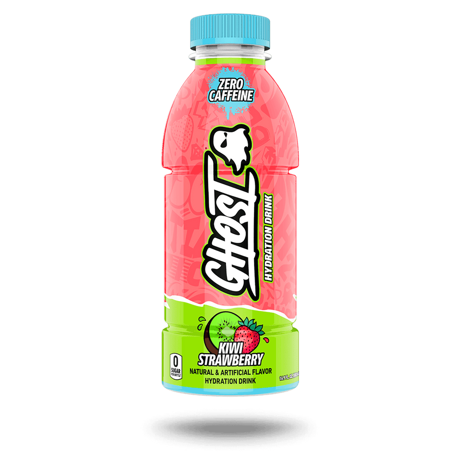 Ghost Hydration Kiwi Strawberry 500 ml Exotic Drinks Montreal Quebec Canada Snaxies