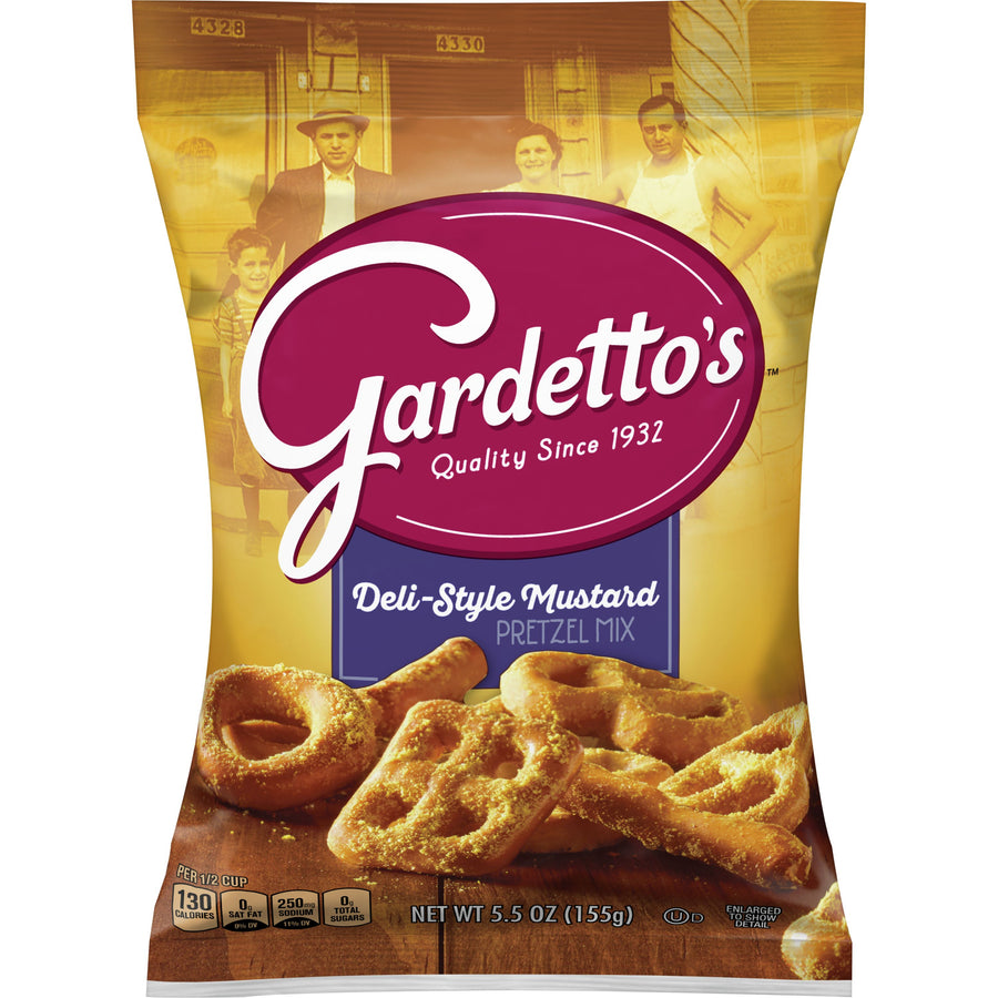 Gardetto's Deli-Style Mustard Pretzel Mix 155 g Exotic Snacks Snaxies Montreal Quebec Canada