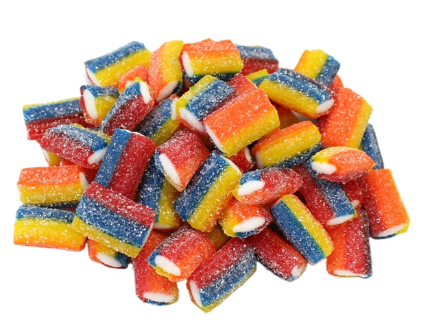 Gerrit Broadway Sour Rainbow Sticks Bulk 1 kg Bulk Candy Wholesale Prices Montreal Quebec Canada Snaxies