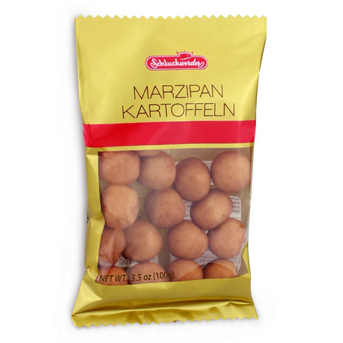 Schluckwerder Marzipan Kartoffeln (Potatoes) 100 g Snaxies Exotic Candy Montreal Quebec Canada