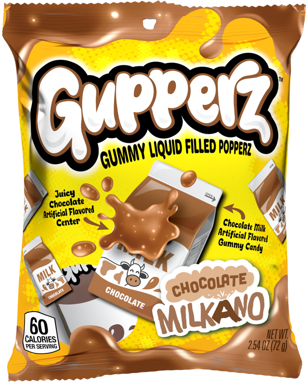 Gupperz Chocolate Milkano 72 g Exotic Candy Snaxies Montreal Quebec Canada