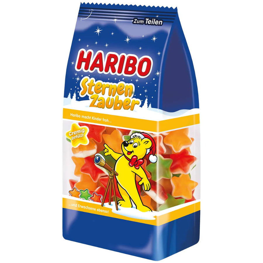 Haribo Sternen Zauber (Star Magic Jelly) 250 g Exotic Snacks Snaxies Montreal Quebec Canada 