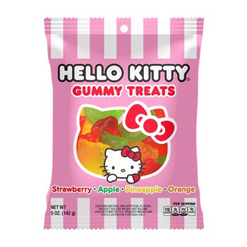 Hello Kitty Gummy Treats 142 g Exotic Candy Montreal Quebec Canada Snaxies
