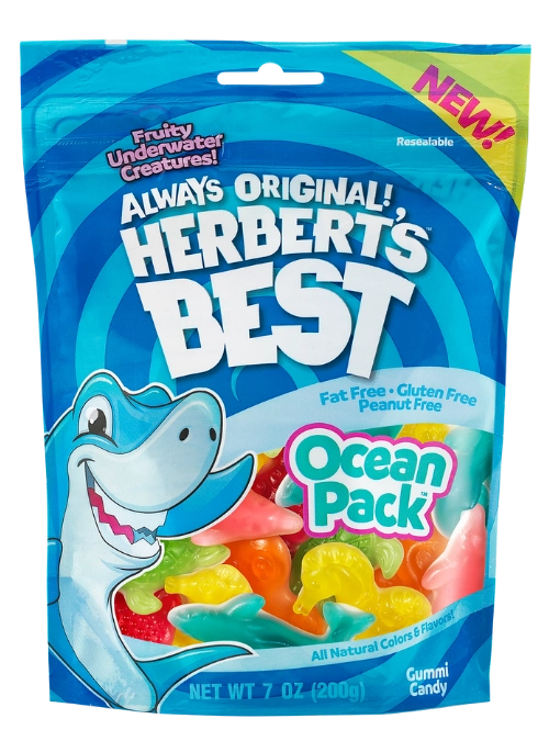 Herbert's Best Ocean Pack 200 g Exotic Candy Montreal Quebec Canada Snaxies