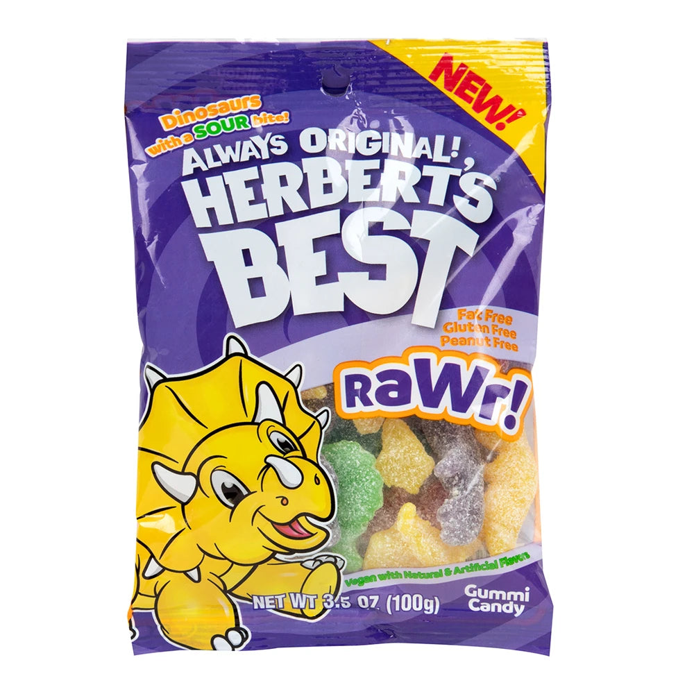 Herbert's Best RaWr! 100 g Exotic Candy Montreal Quebec Canada Snaxies