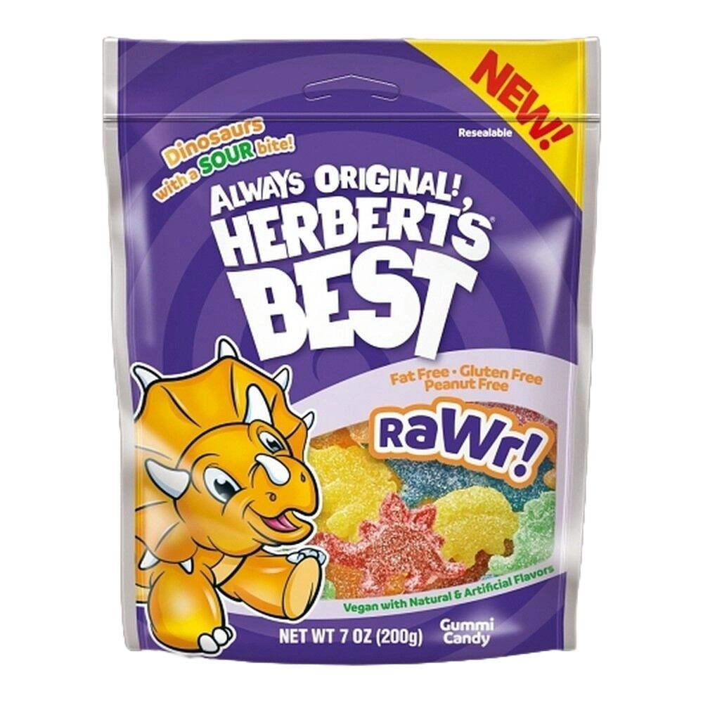 Herbert's Best RaWr! 200 g Exotic Candy Montreal Quebec Canada Snaxies