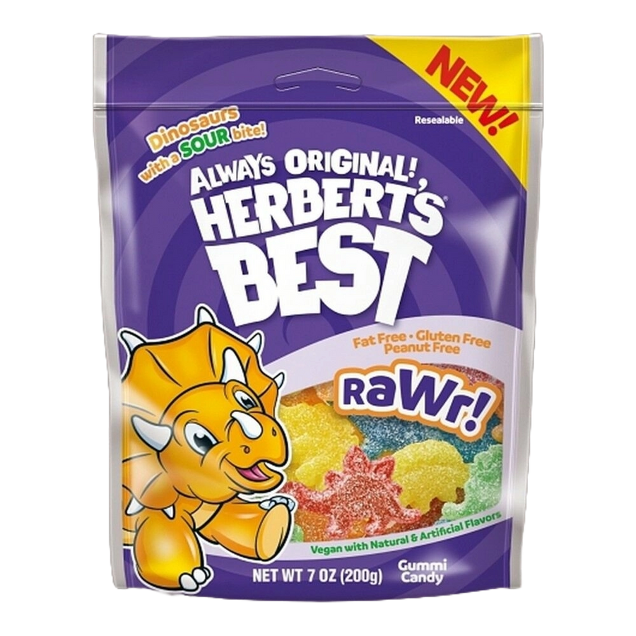 Herbert's Best RaWr! 200 g Exotic Candy Montreal Quebec Canada Snaxies