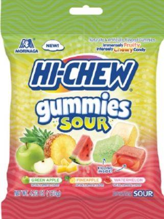 Hi-Chew Gummies Sour 120 g  Exotic Candy Snaxies Montreal Quebec Canada