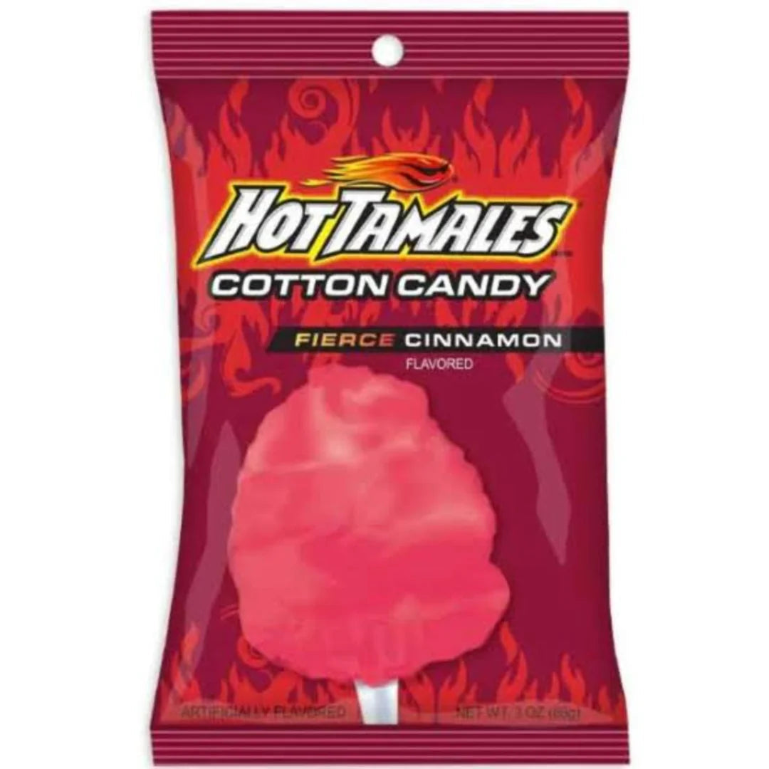 Hot Tamales Cotton Candy 85 g  Exotic Candy Snaxies Montreal Quebec Canada